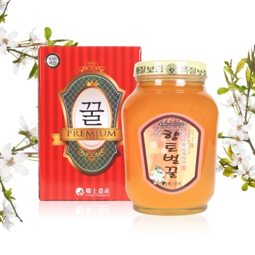 향토농산 지엠생활건강 프리미엄 아카시아꿀 2.4kg 국내산 100