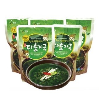 정옥 섬진강 다슬기국 350g (5개)