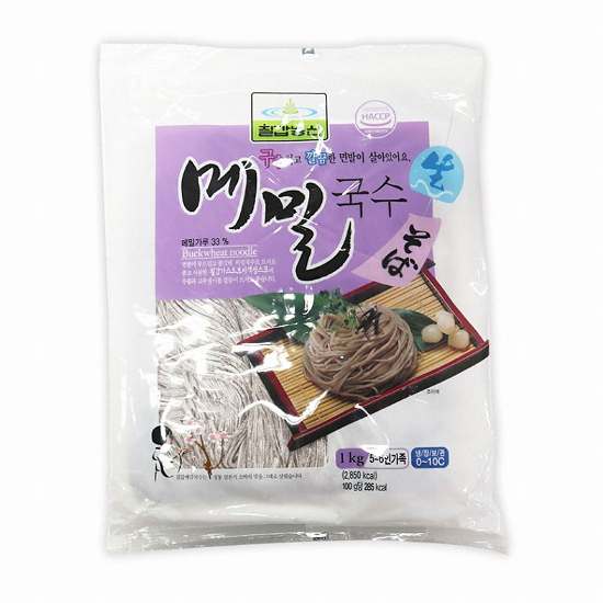 칠갑농산 칠갑 생메밀국수 1kg (8개)_이미지