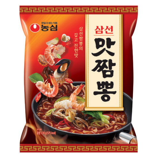 농심 삼선 맛짬뽕 130g (32개)