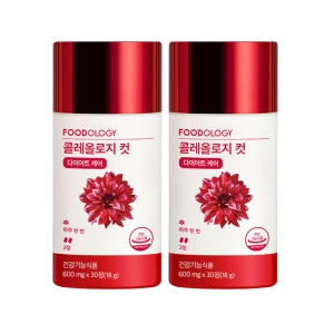 푸드올로지 콜레올로지 컷 600mg 30정 (2개)_이미지