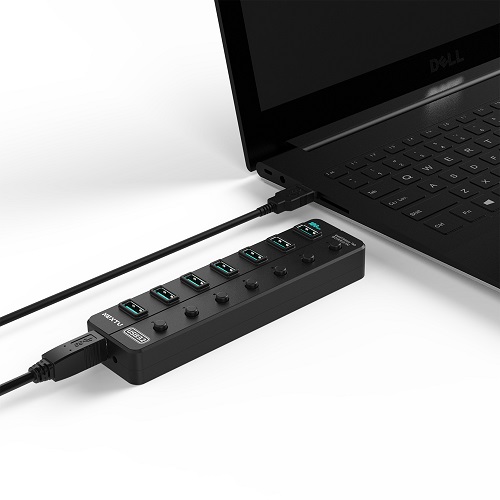 이지넷유비쿼터스 NEXTU NEXT-807U3-10G (7포트/USB3.1)_이미지