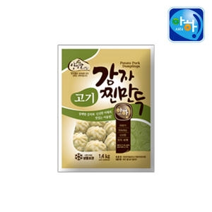 아하식품 감자고기 찐만두 1.4kg (1개)_이미지