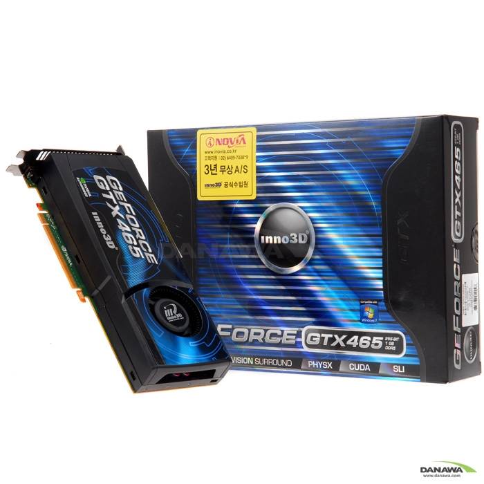 INNO3D 지포스 GTX465 D5 1GB_이미지