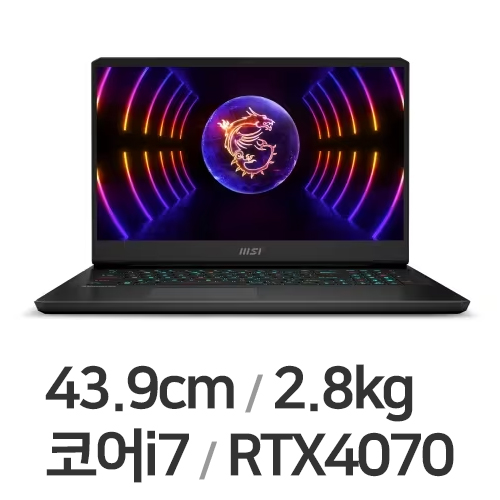 MSI GP시리즈 Vector GP77 13VG QHD WIN11 32GB램 (SSD 1TB)
