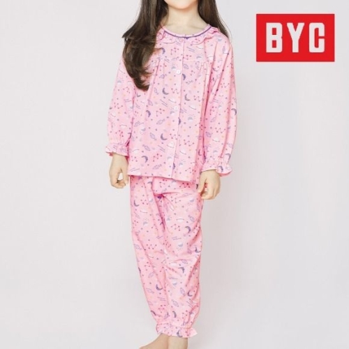BYC 아동 면레이온 잠옷세트 여아 파자마세트 NRG0004_이미지