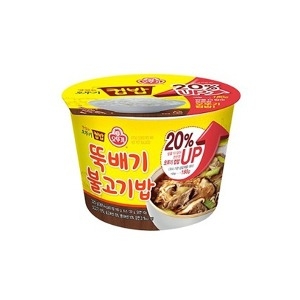 오뚜기 컵밥 뚝배기 불고기밥 320g (1개)_이미지