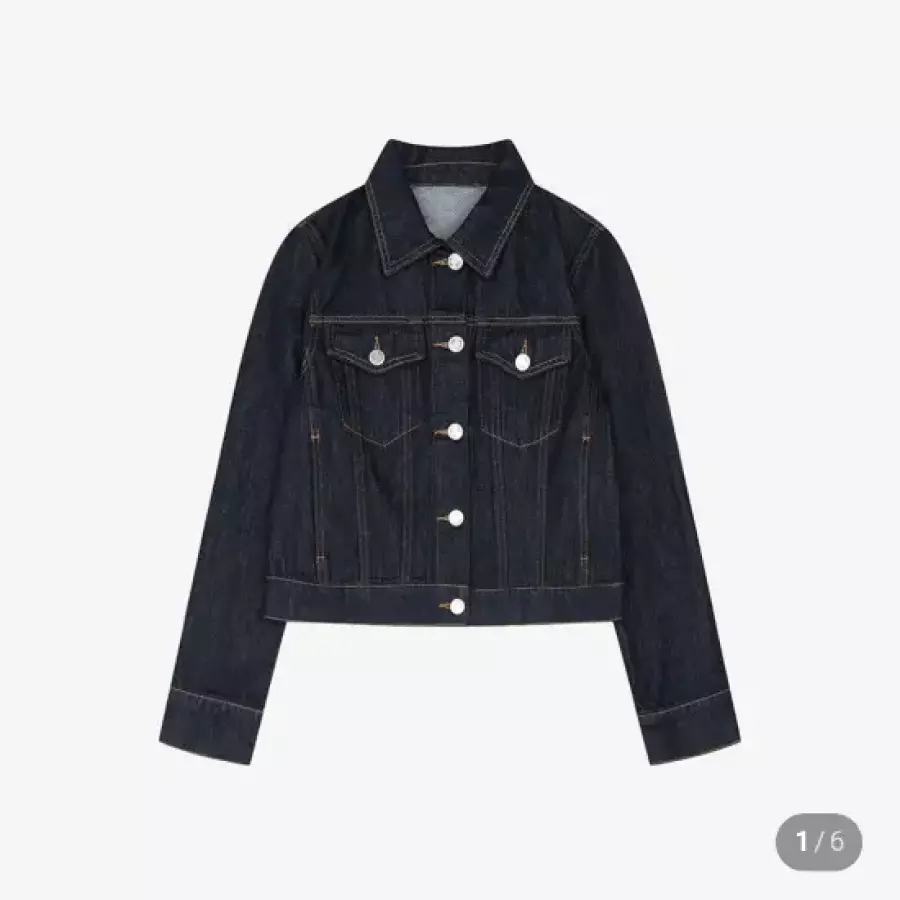 에센셜 데님 자켓 BPJKI21162US_이미지