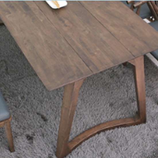 케미에르 헤몬스 원목 식탁 1400 (의자2개+벤치1개)_이미지