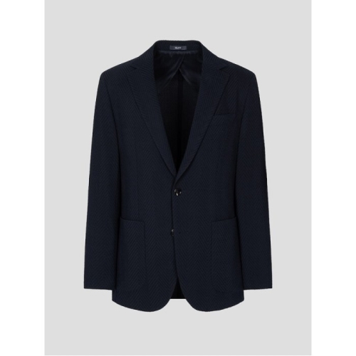 삼성물산 갤럭시 라이프스타일 리미티드 헤링본 울 셋업 재킷 네이비 GC6211LS1R