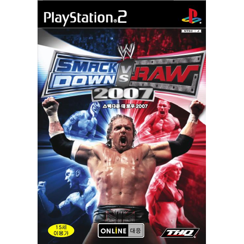 THQ WWE ���ƴٿ� vs �ο� 2007 PS2