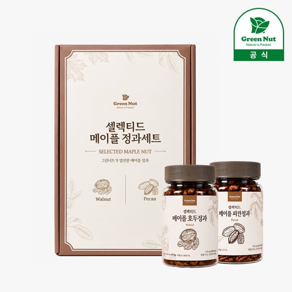 그린너트 셀렉티드 메이플 정과세트 720g