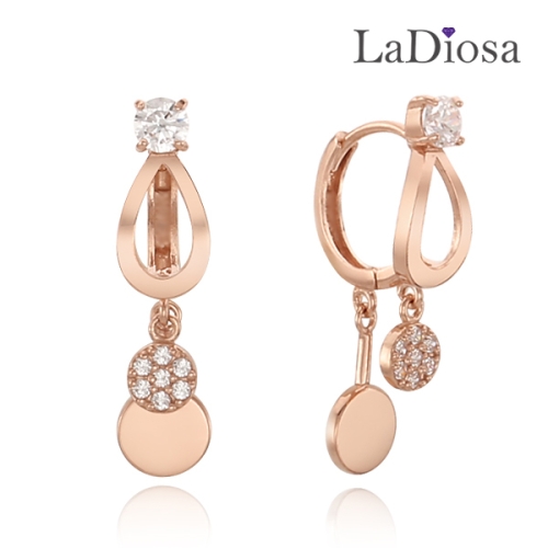 라디오사 18K 귀걸이 LK18OB-2736E