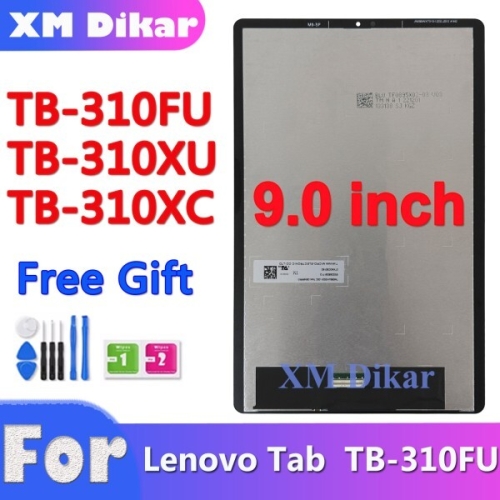레노버 탭 M9 TB-310FU 스크린 보호대 Temepred 유리, 9.0 인치 TB-310FU 2023 태블릿 유리, 1 개,.._이미지