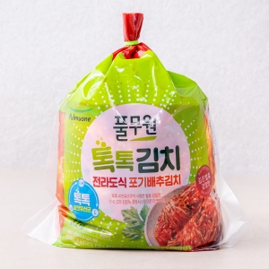풀무원 톡톡 전라도식 포기김치 3.2kg 1개_이미지