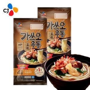 CJ제일제당 프레시안 가쓰오 우동 4인분 933.2g (6개)_이미지