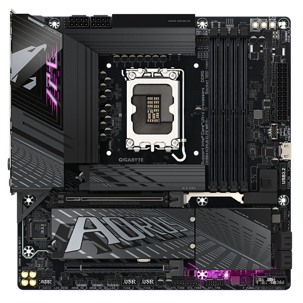 GIGABYTE Z890M AORUS ELITE WIFI7 피씨디렉트_이미지