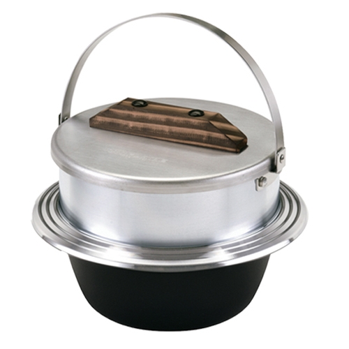 유니프레임 캠프 솥 페더 팟 5인용 라이스 쿠커 해외구매