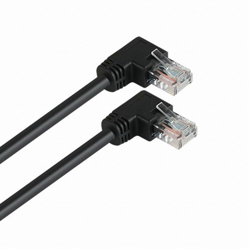 강원전자 NETmate CAT.5E UTP 오른쪽 꺾임 랜케이블 (20m)_이미지