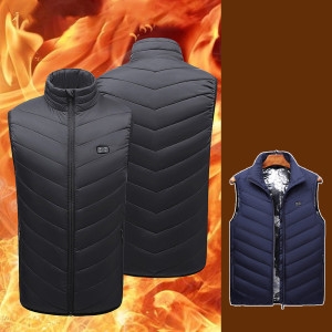 스마트 발열 조끼 M01 3단조절 USB충전 5구발열 가열구역 선택가능