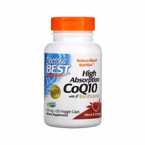닥터스베스트 고흡수 CoQ10 바이오페린 100mg 120캡슐 (1개)