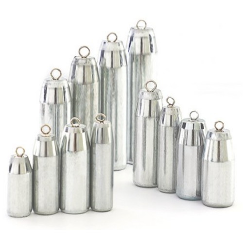 MTF 머털낚시 강철 다운샷 고리봉돌 (8호)_이미지