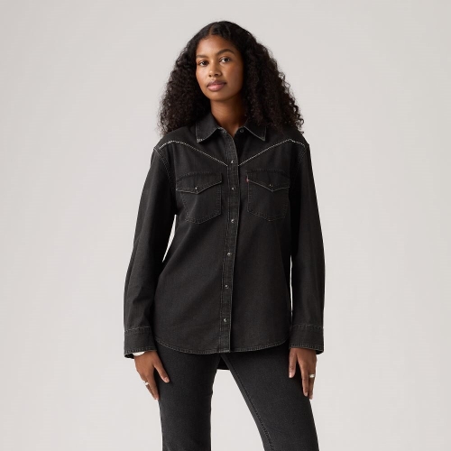 여성 SAWYER 웨스턴 셔츠 A76200015