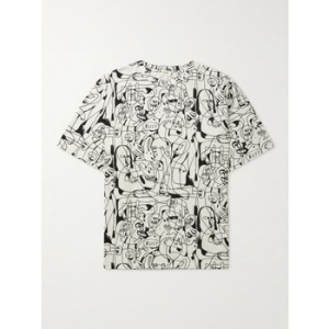 셀린느 프린트 코튼-저지 티셔츠 2X922461Q. B0080090893