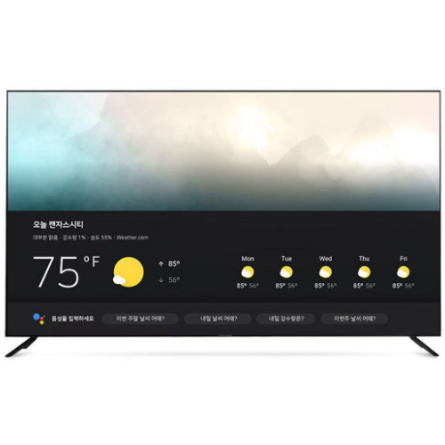 더함 스마트 75 UHD VRR144HZ 구글 시네마TV (스탠드)