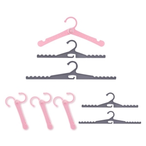 아바드 접이식 디자인옷걸이 실속 E세트 5개