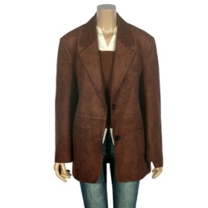 SISLEY 클래식 레더 캐쥬얼 자켓 SALEA2541