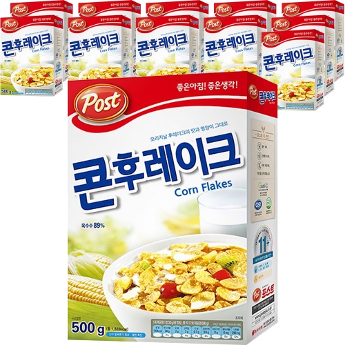 동서식품 포스트 콘 후레이크 500g (12개)_이미지