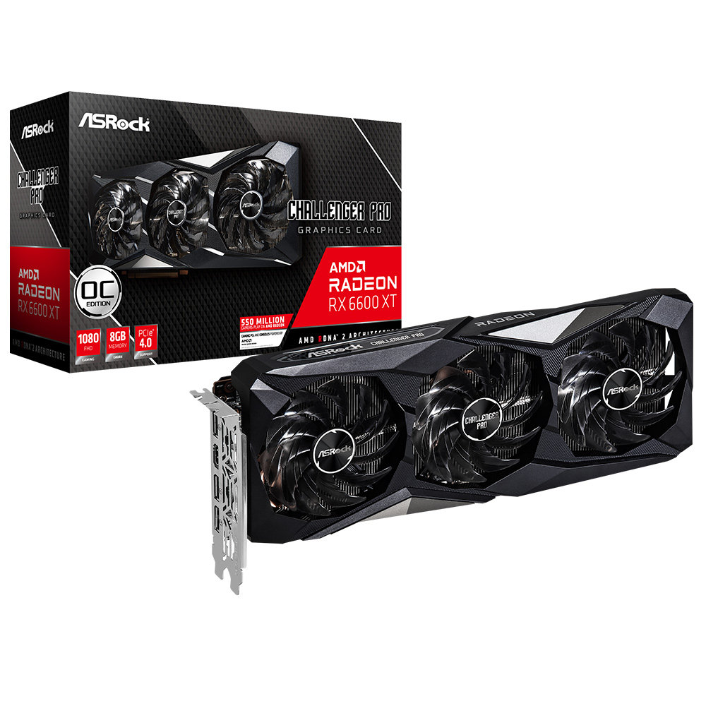ASRock 라데온 RX 6600 XT CHALLENGER Pro OC D6 8GB 에즈윈_이미지