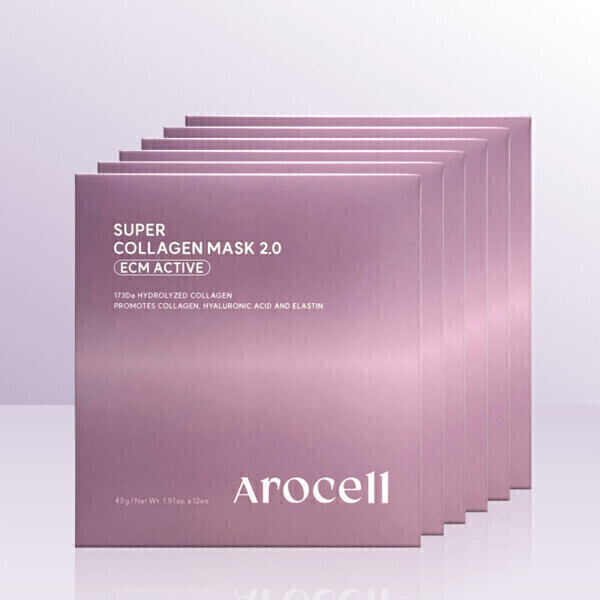 아로셀 슈퍼 콜라겐 마스크 2.0 ECM ACTIVE (72매)_이미지
