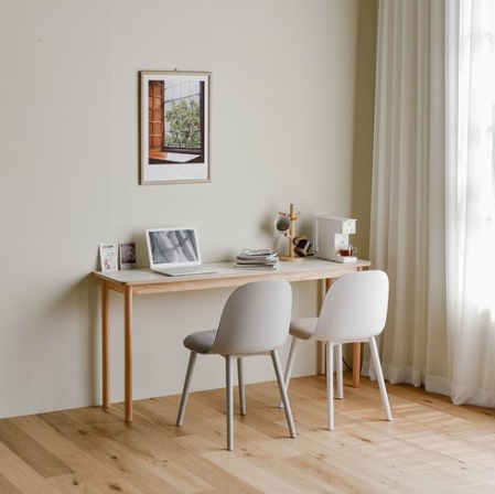 레트로하우스 크리미 콘솔 테이블 (160cm)_이미지