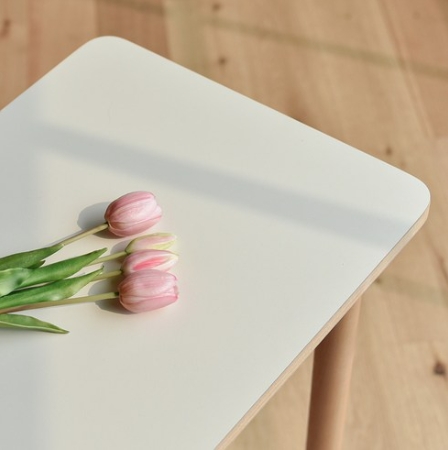 레트로하우스 크리미 콘솔 테이블 (160cm)_이미지