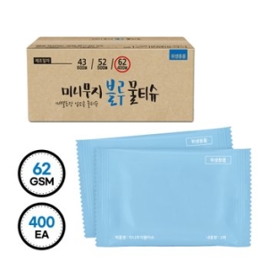 그린물티슈 그린 업소용물티슈 (400매)_이미지