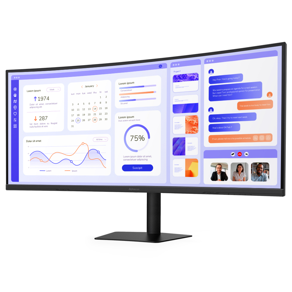 알파스캔 3824Q WQHD+ IPS 블랙 USB-C PD96 HDR 무결점