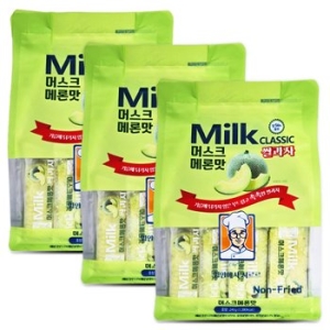 위아더월드 밀크 클래식 쌀과자 머스크메론맛 240g (3개)_이미지