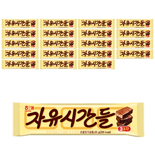 해태제과 해태 자유시간들 60g 20개_이미지