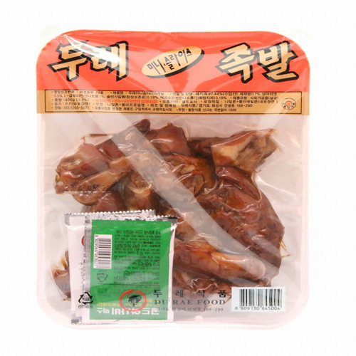 두레식품 두레 미니 슬라이스 족발 400g이미지입니다. 누르면 해당 게시물로 새창이동합니다.