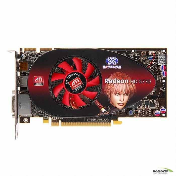 SAPPHIRE 라데온 HD 5770 D5 1GB PIPE-X_이미지