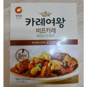 대상 청정원 카레여왕 비프카레 160g (6개)_이미지