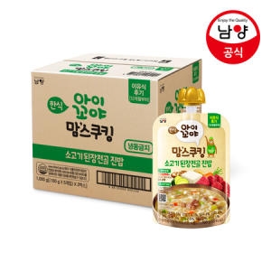 남양유업 맘스쿠킹 된장찌개 진밥 100g (10개)_이미지