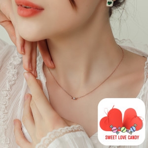 헤스티아 SWEET LOVE CANDY 패키지/ 사랑이 필요한 시간 목걸이+핑크+쇼핑백 HXRD-50192
