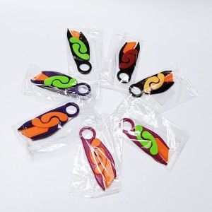 DR 12개입 1500 당근칼 카람빗 피젯나이프 피젯토이 장난감 칼 피젯스피너_이미지