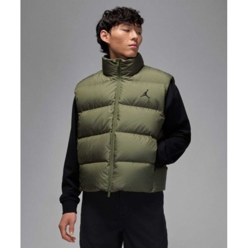 조던 플라이트 다운 베스트 M 블랙화이트 IF4261-010