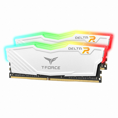 TeamGroup T-Force DDR4-3000 CL16 Delta RGB 화이트 패키지 서린 (16GB(8Gx2))_이미지