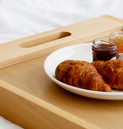 홈앤하우스 너도밤나무 프리미엄 베드테이블 (59x36cm, 1개)_이미지