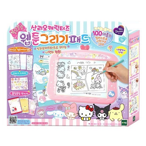 토이트론 산리오캐릭터즈 웹툰그리기 패드이미지입니다. 누르면 해당 게시물로 새창이동합니다.